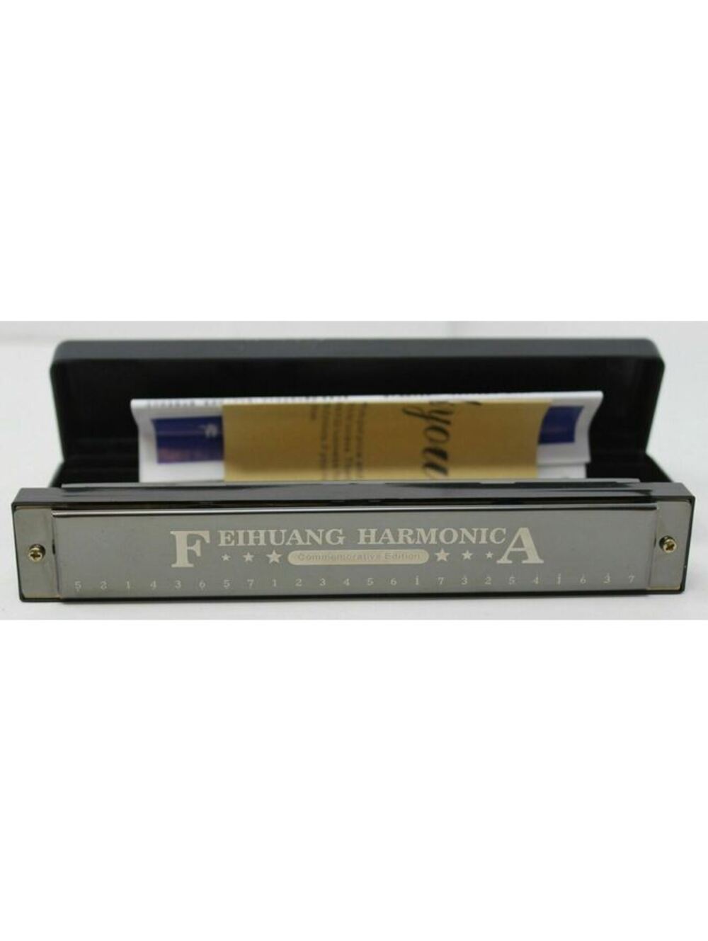 Feihuang Harmonica Commemorative Edition 24 Hole C Tune High Adult Child Music